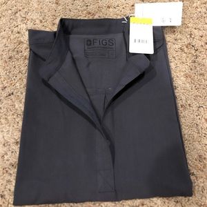 FIGS Rafaela scrub top. Size small  *NWT* charcoal